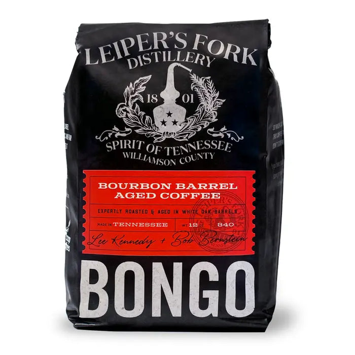 Bongo Roasting Co. Leiper's Fork Distillery Whole Bean Coffee