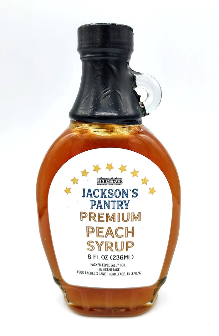 Jackson's Pantry 3-Ingredient Peach Syrup