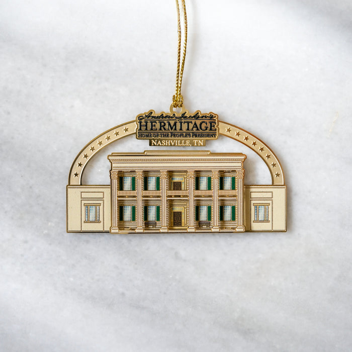 Brass Hermitage Holiday Ornament