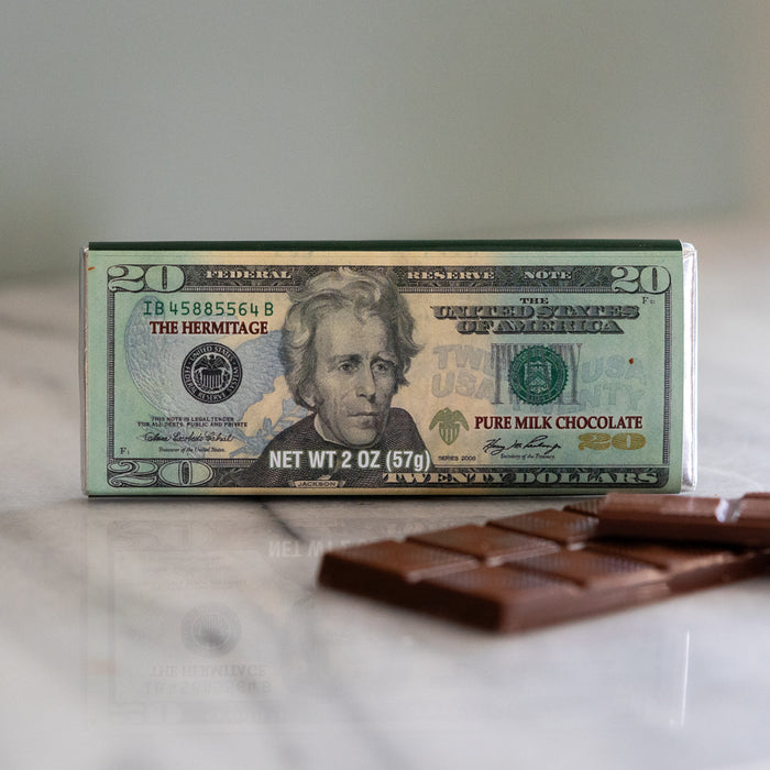 $20 Bill Chocolate Bar