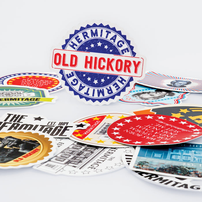 Andrew Jackson and The Hermitage Stickers