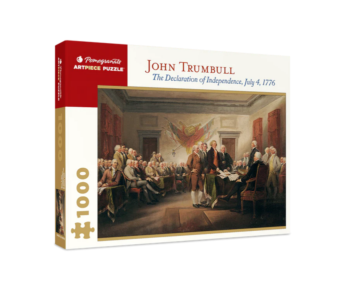 John Trumbull: The Declaration of Independence, July 4, 1776 1000-piece Jigsaw Puzzle
