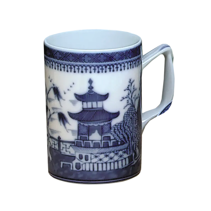 Blue Canton Porcelain Cup by Mottahedeh
